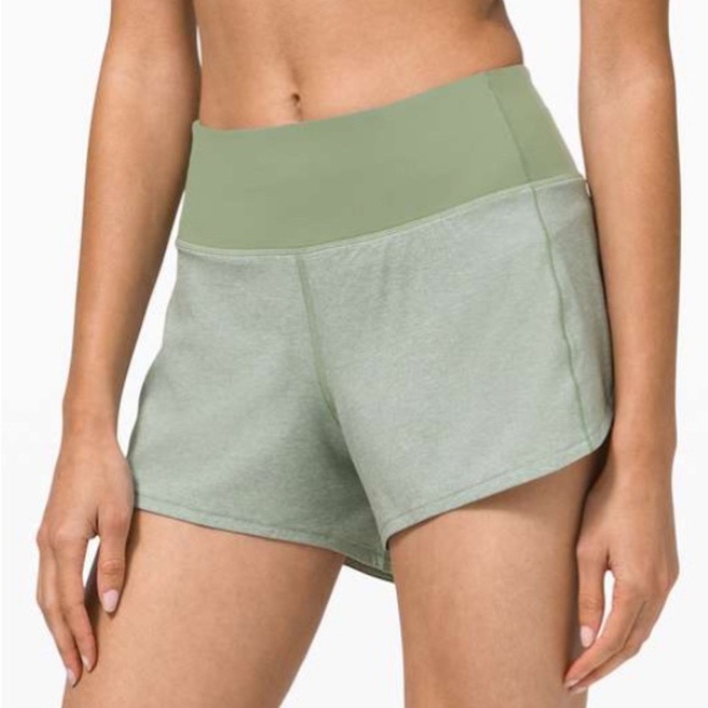 lululemon athletica Green Athletic Shorts